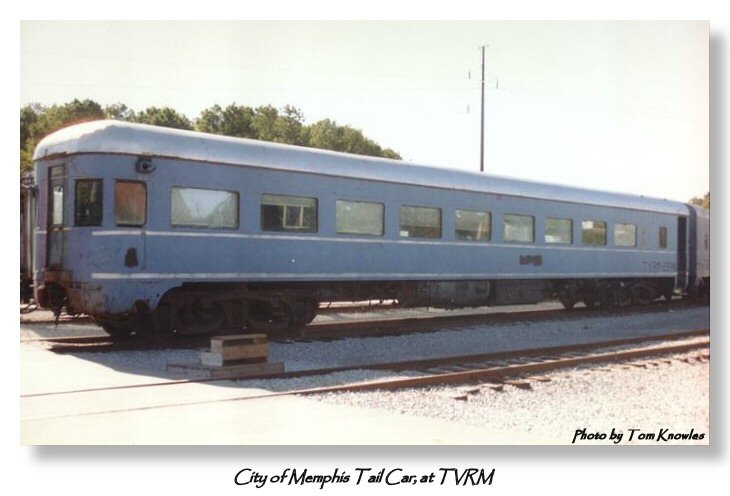 City of Memphis Tail Car 1999 at TVRM